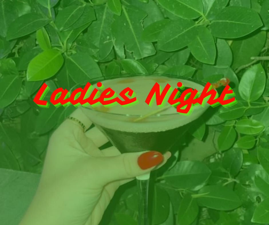 Ladies enjoying cocktails at The Hatter pub during Ladies Night event every Tuesday