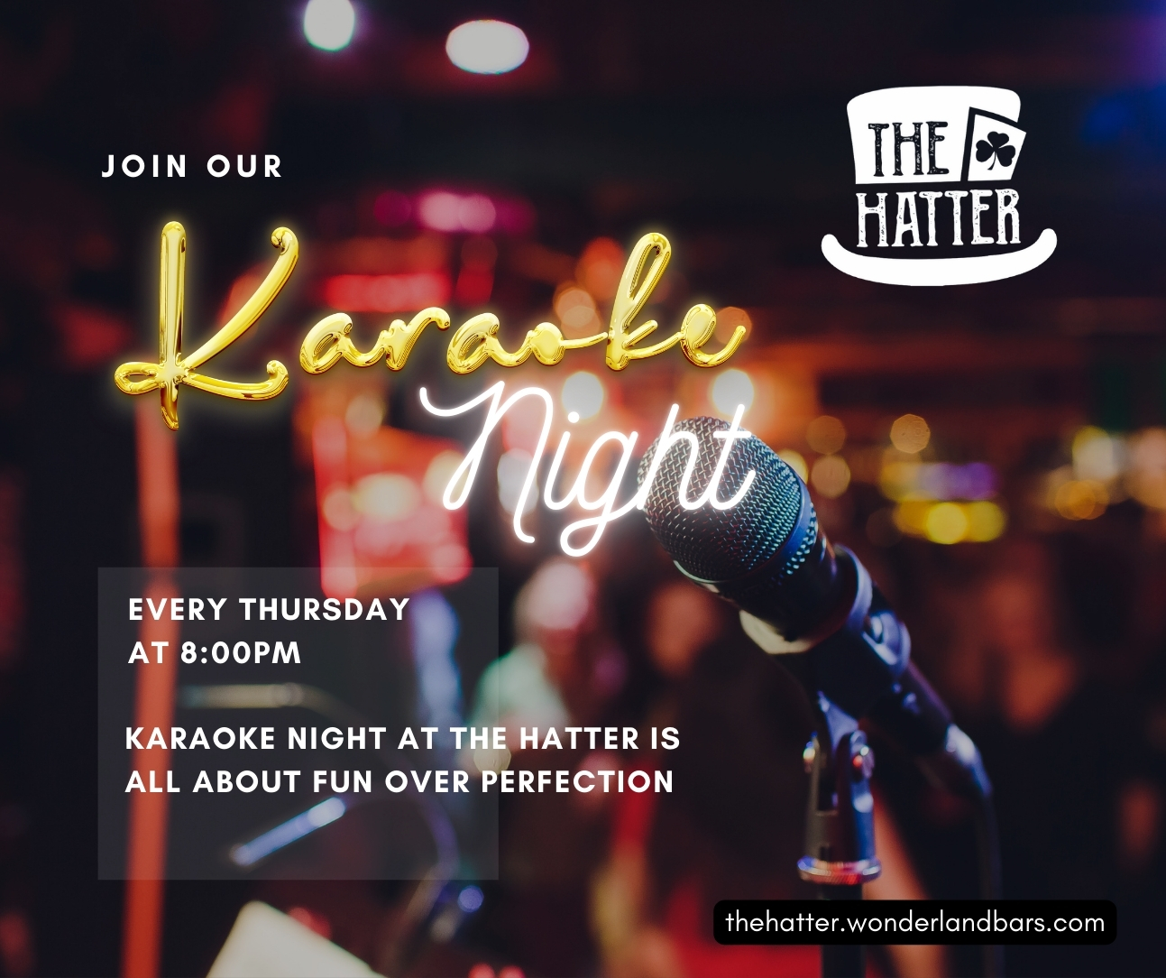 Group of people singing at Karaoke Night at The Hatter Irish Pub in Gżira Malta